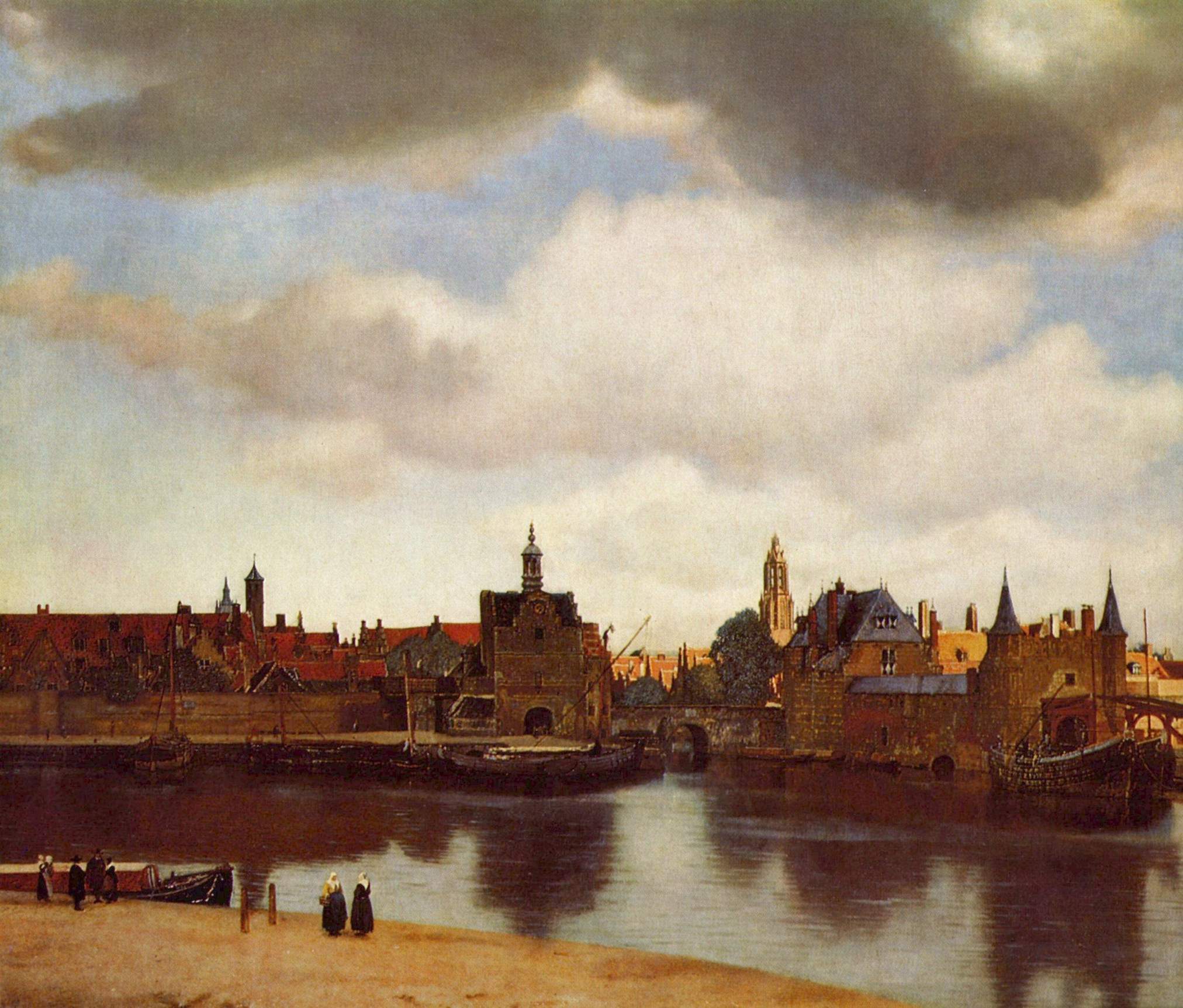 vermeer paintings stamp